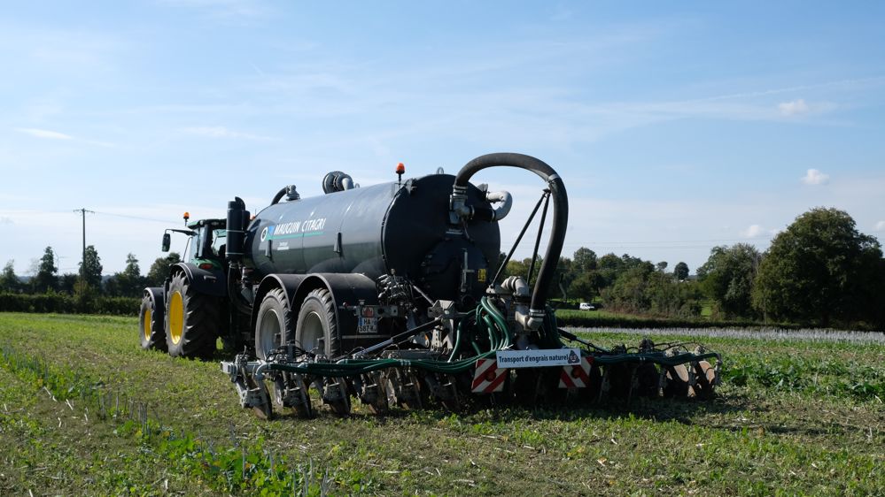 tonne lisier  injecteur