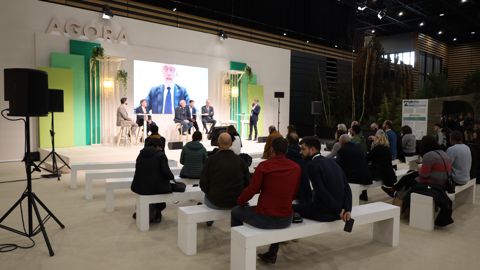 L'espace Agora de Paysalia sur l'édition 2023.