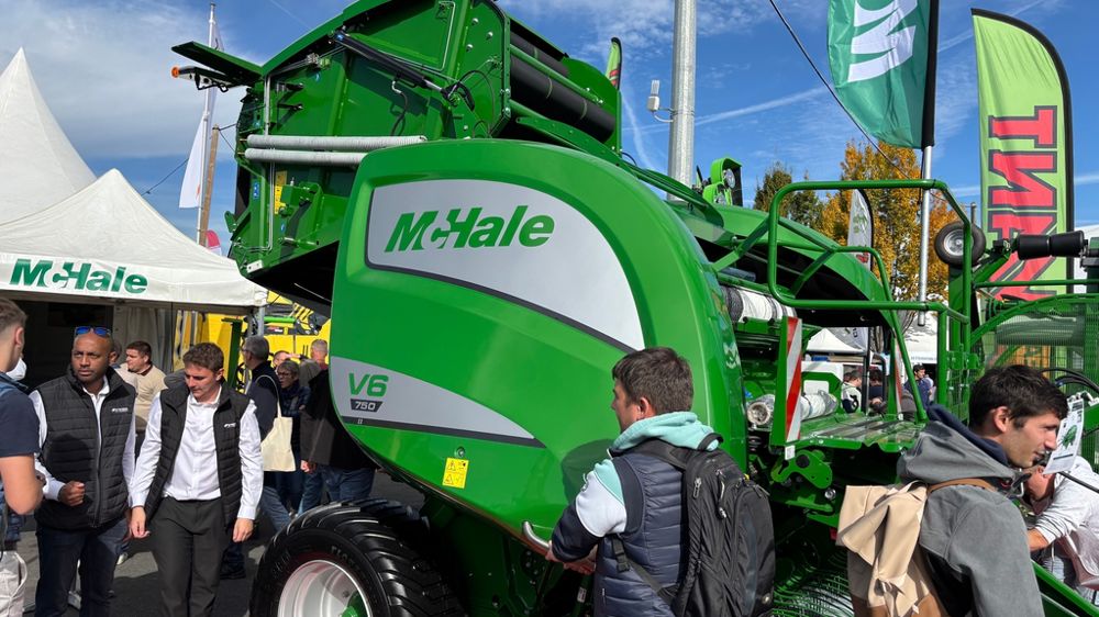 Les presses McHale à chambre variable passent en Isobus
