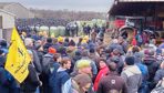 Environ 300 manifestants étaient présents sur la ferme mardi 2 décembre.