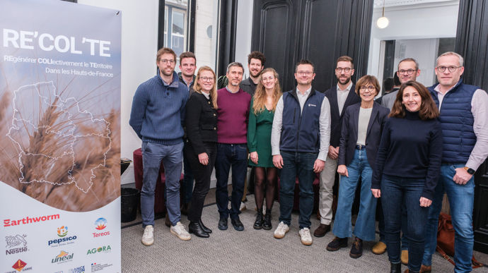 Six acteurs de l'amont et de l'aval se sont rassemblés pour financer le projet Re’Col’Te, porté par Earthworm et soutenu par l'Ademe.