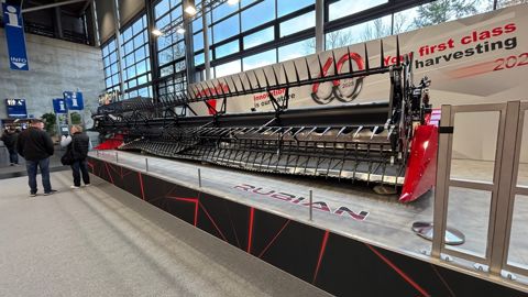 Trois modèles de coupe sont disponibles dans la gamme Rubian, leur largeur va de 7,60 m à 10,67 m.