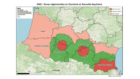 Zone vaccinale dans les Pyrénées 