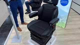 Le modèle présenté par Grammer lors d'Agritechnica 2025 est le plus haut de gamme.