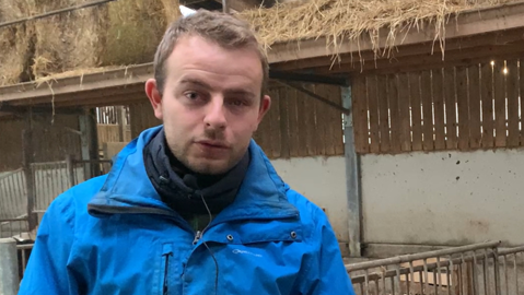 Alexandre Smessaert jeune agriculteur Oise