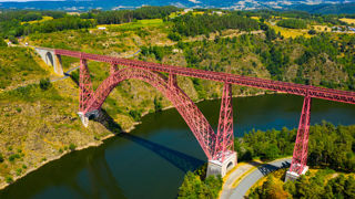 Viaduc de Garabit, Cantal.