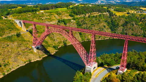 Viaduc de Garabit, Cantal.