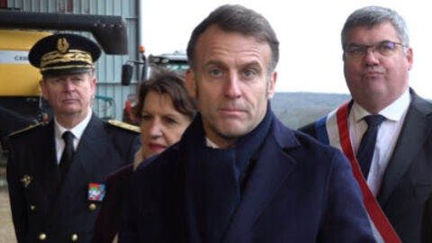 Emmanuel Macron en visite dans une exploitation agricole en Haute-Saône a évoqué trois grands objectifs pour l'agriculture française et européenne.