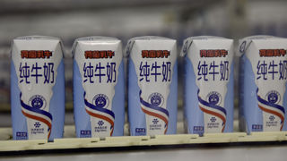 Les taxes douanières chinoises touchent les fromages bleus, certains fromages frais et certains laits. (photo d'illustration)