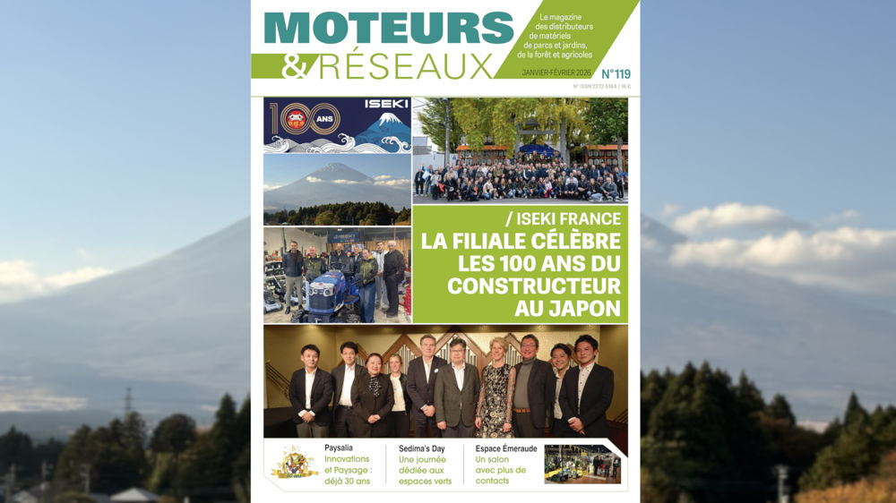 À lire dans Moteurs & Réseaux : Iseki fête ses 100 ans 