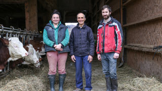 Henri Chabert n'a pas dû chercher bien longtemps pour trouver Fanny et Jean-Baptiste, les repreneurs.