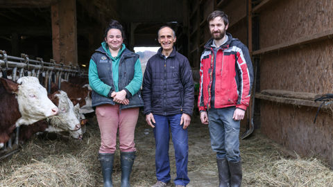 Henri Chabert n'a pas dû chercher bien longtemps pour trouver Fanny et Jean-Baptiste, les repreneurs.