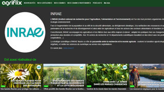 L'institut de recherche Inrae et Agriflix, la plateforme vidéo du groupe NGPA, viennent de signer un partenariat.