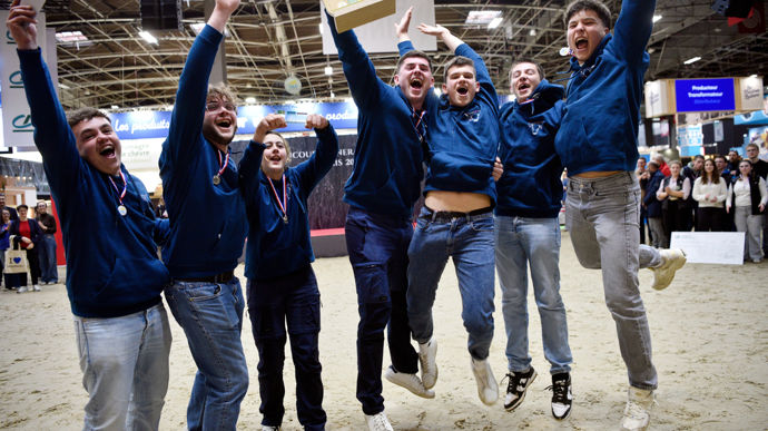 L'équipe du LPA de Mirande (Gers) a remporté le TIEA 2026, le 1er mars au Salon international de l'agriculture, dans un contexte très particulier.