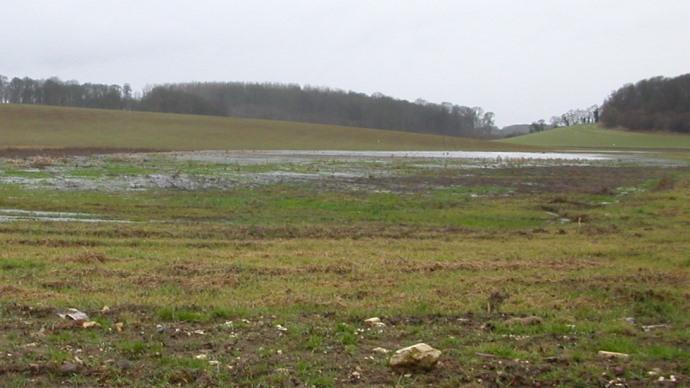 Terres inondées