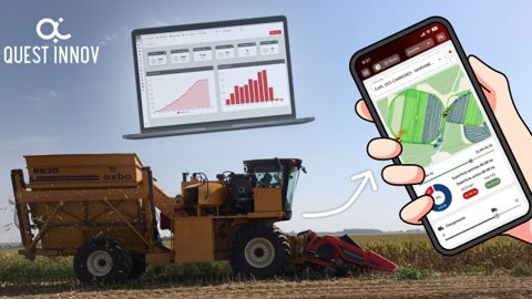 Quest Innov : piloter ses récoltes en temps réel