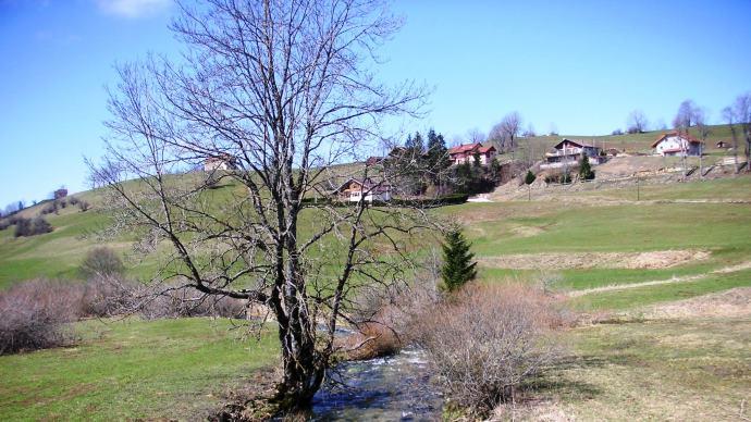 Chalet à la montagne