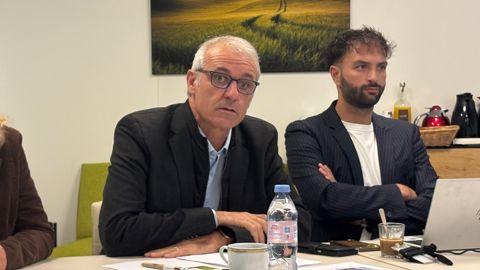 Franck Laborde, président de l'AGPM, a dressé le 20 octobre le bilan de la campagne de maïs, après un été catastrophique.