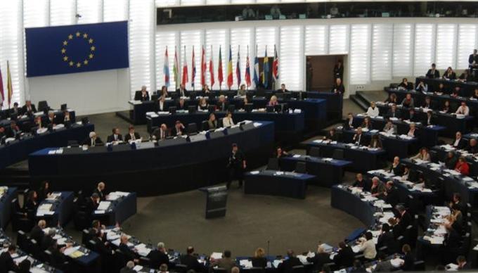 Réunion pleinière des députés européens en mars 2013 pour adopter le projet de réforme de la Pac de la Commission agriculture, un mois avant le début des trilogues