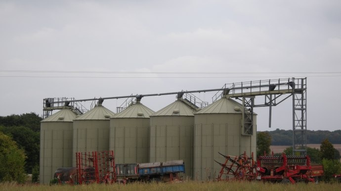Silos de stockage.
