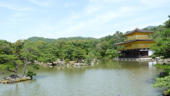 Temple Kinkakuji à Kyoto au Japon
