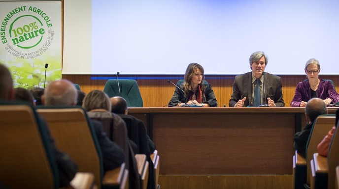 Stéphane Le Foll a participé au séminaire des directeurs d’établissement de l’enseignement agricole public. 