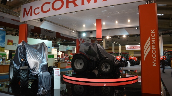 Présentation des nouveaux tracteurs McCormick à Agritechnica 2013