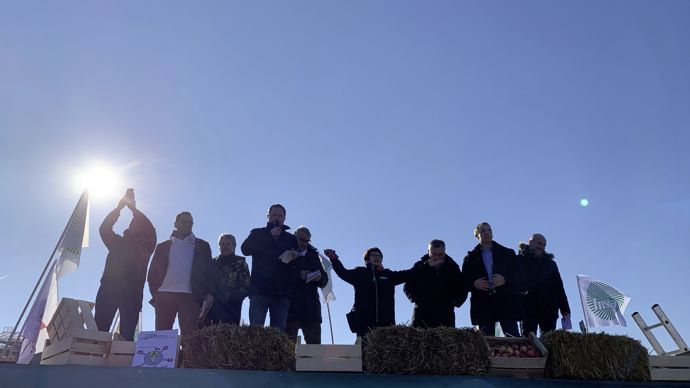  - Les membres de la délégation reçue ce matin par le ministère de l'Agriculture ont pris la parole à tour de rôle.