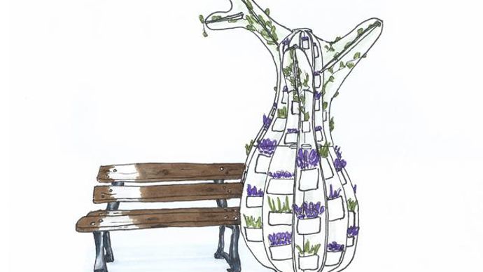 ©Espace Inspiration  Olfac'tree : le totem de Lucie Hamelin et Antoine Foucault …/…