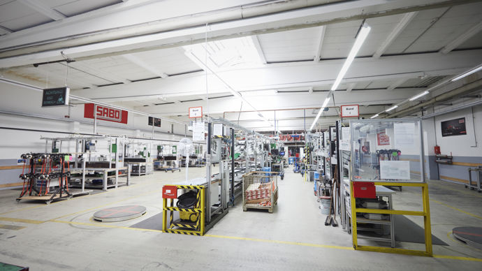 L'entreprise bénéficie d'une longue histoire depuis 1932. Une ligne de montage supplémentaire a été mise en place l'an passé.