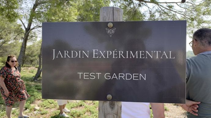 Un jardin de test a été installé avant de planter à grande échelle la gamme établie en amont.
