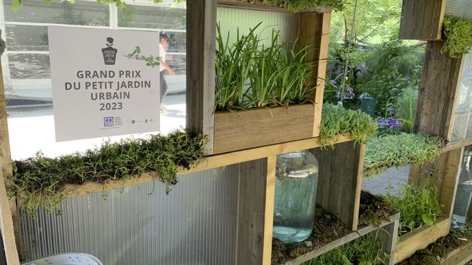  - « Apparaître », Grand Prix du petit jardin urbain.