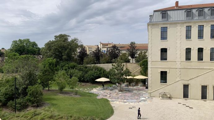 Les réalisations artistiques sont présentes partout...