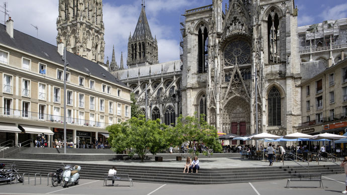 En « Patrimoine », une seule Victoire d’or, pour Rouen (76) et son secteur Cathédrale. 

