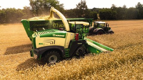 Ensileuses KRONE Big X 580