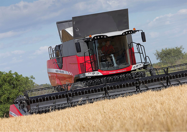 Dimensions Moissonneuse Fiche technique Moissonneuses batteuses MASSEY FERGUSON 9380 Delta de 2014