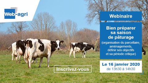Shane Bailey de Pâturesens donnera de nombreux conseils pour préparer la saison de pâturage ce jeudi 16 janvier 2020 à 13h30 lors du webinaire. Shane Bailey de Pâturesens donnera de nombreux conseils pour préparer la saison de pâturage ce jeudi 16 janvier 2020 à 13h30 lors du webinaire.