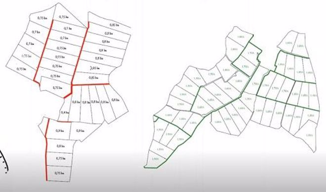 Système de pâturage tournant dynamique en paddocks Plan de pâturage en paddocks