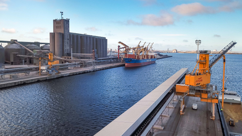 En décembre 2019, 1,34 Mt de blé français ont été exportées par bateau (intra et hors UE), le plus haut niveau depuis 2013, en dépit des grèves.  