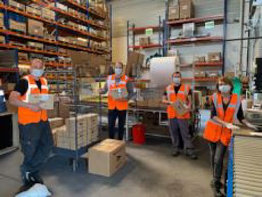 Equipe du magasin pièces de Sulky